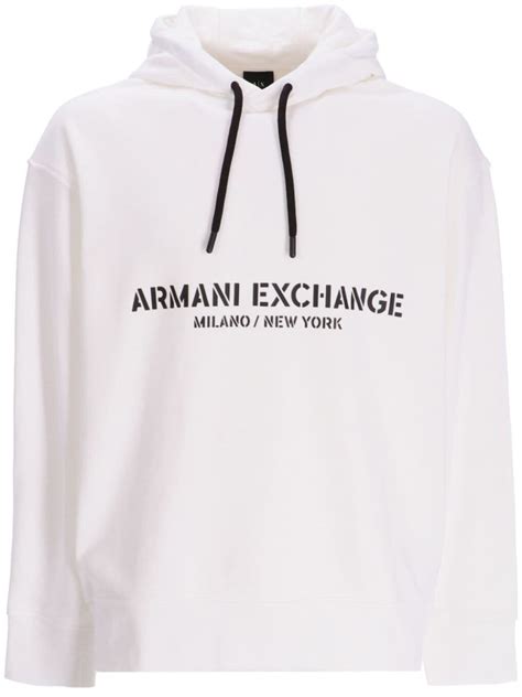 farfetch armani exchange hoodie.